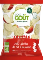Good Goût Alimentation Infantile Mini Galette De Riz Pomme Sachet/40g à MONTEUX