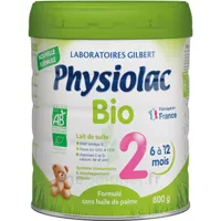 Physiolac Bio 2 Lait Pdre B/800g à MONTEUX