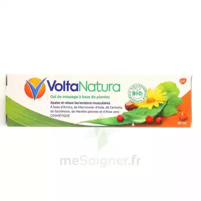 Voltanatura Gel De Massage Plantes Bio T/50ml à MONTEUX