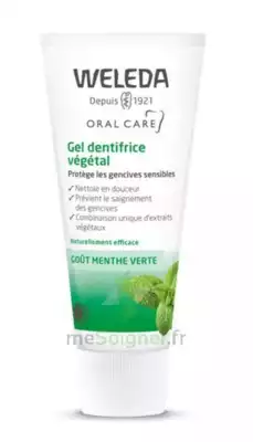 Weleda Soins Bucco-dentaires Gel Dentifrice Végétal 2t/75ml à MONTEUX